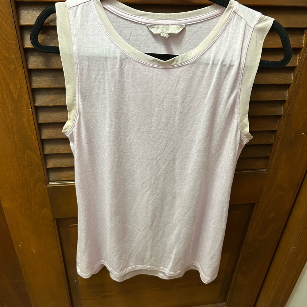 Women's Pink Sleeveless Top